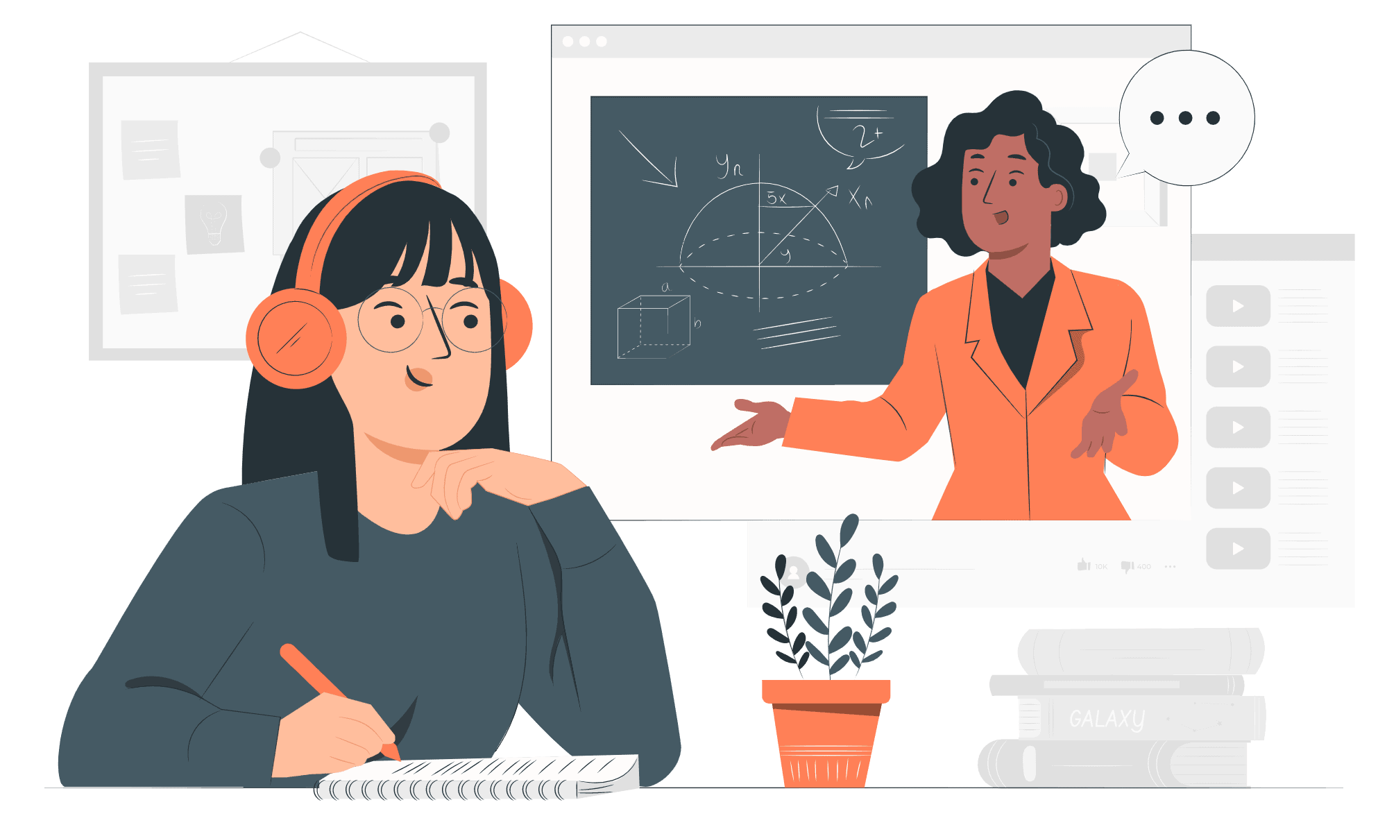 Molti - Courses Illustration